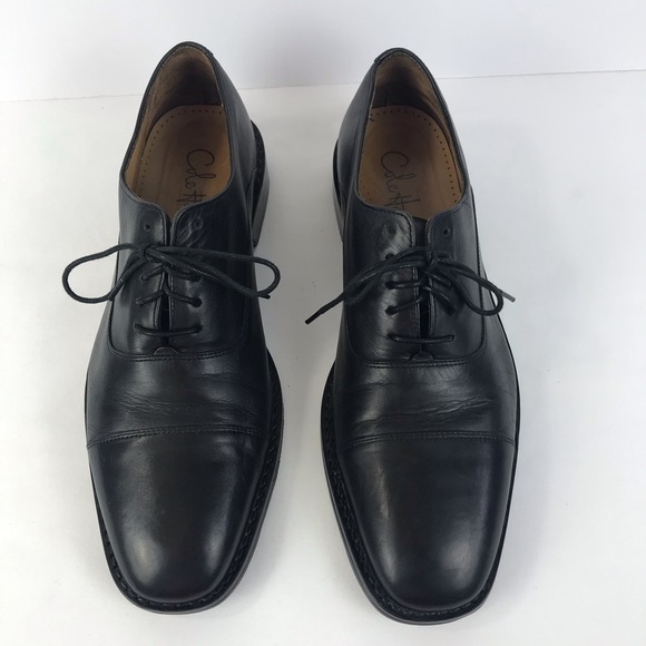 Cole Haan Other - Cole Haan Cap Toe Oxfords Soft Black Leather SZ 9M